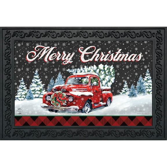 Briarwood Lane Merry Christmas Pickup Doormat