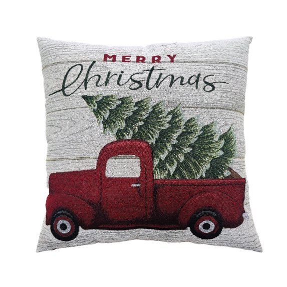 Briarwood Lane Merry Christmas Pickup Indoor Pillow