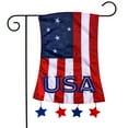 thumbnail image 1 of Briarwood Lane Patriotic Applique Garden Flag, 1 of 4