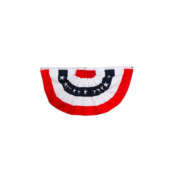 Briarwood Lane Patriotic Bunting 36" x 18"