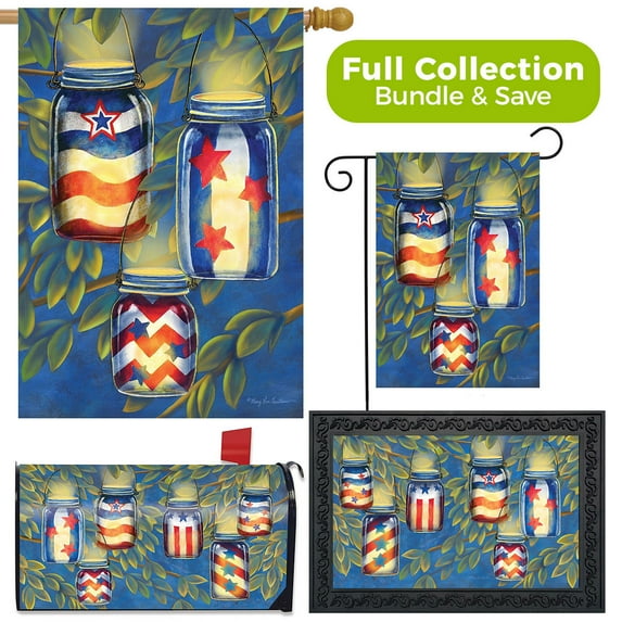 Briarwood Lane Patriotic Luminaries Summer Design Collection