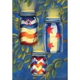 thumbnail image 1 of Briarwood Lane Patriotic Luminaries Summer House Flag, 1 of 4
