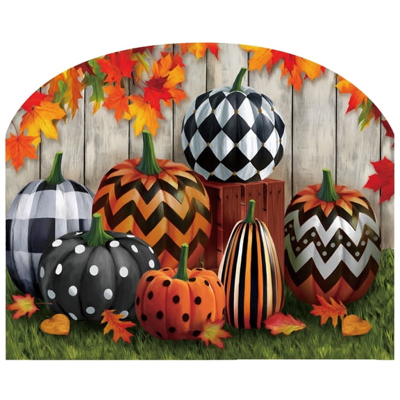 Briarwood Lane Patterned Pumpkins Acrylic Art Sign