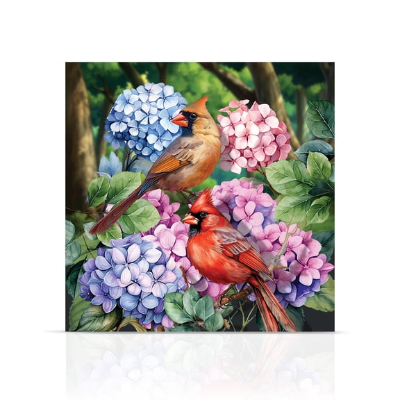 Briarwood Lane Perched Cardinals Medium LED Canvas Art