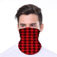 thumbnail image 1 of Briarwood Lane Red Buffalo Check Wrap-Around Face Covering Neck Gaiter, 1 of 1