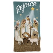 Briarwood Lane Rejoice Nativity Cotton Hand Towel