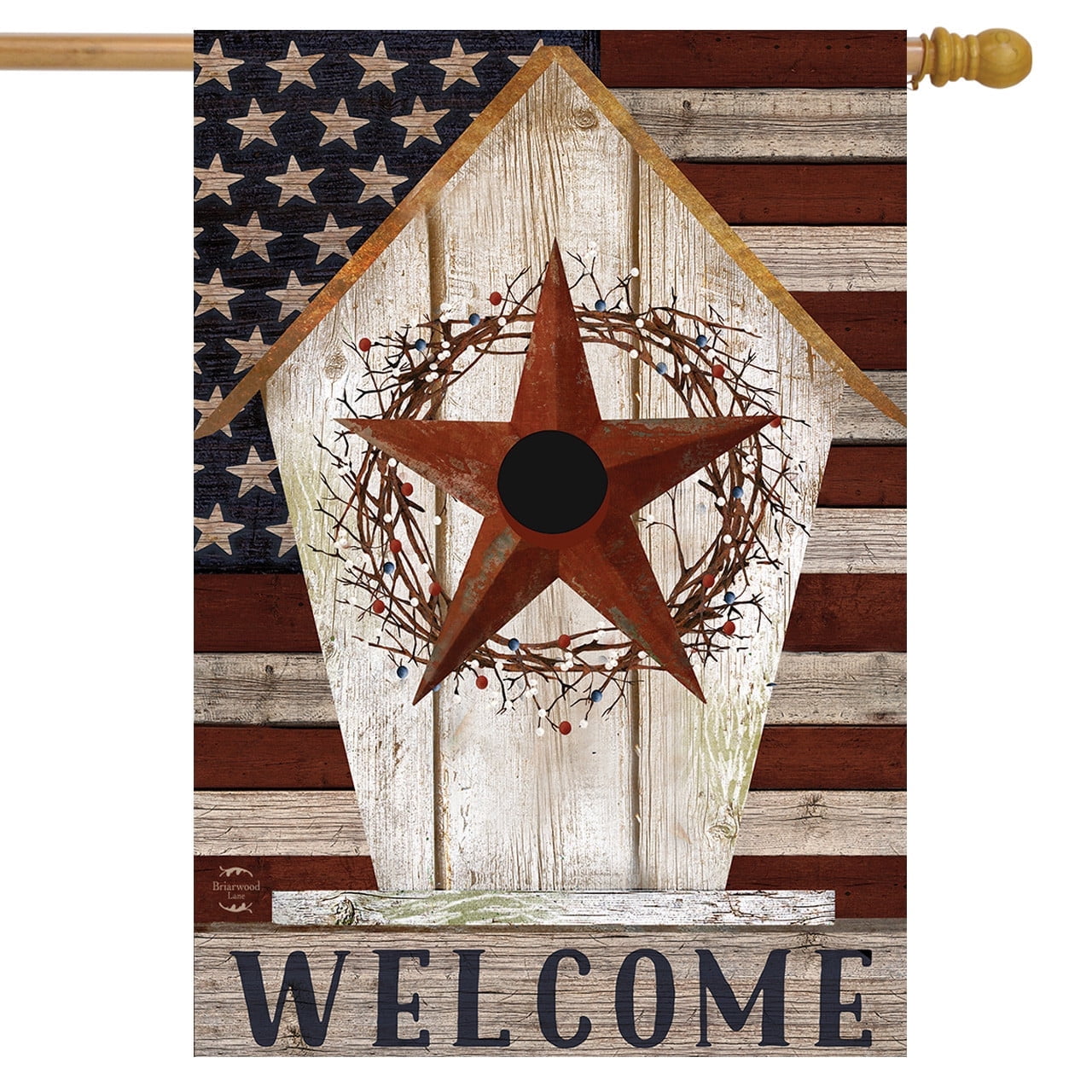 Briarwood Lane House Flag