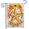 thumbnail image 1 of Briarwood Lane Rustic Fall Barnstar Garden Flag, 1 of 4