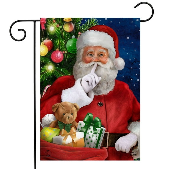 Briarwood Lane Santa's Delivery Garden Flag