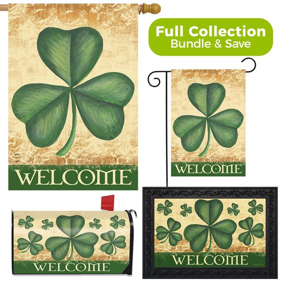 Briarwood Lane Shamrock Welcome St. Patrick's Day Design Collection