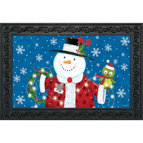Briarwood Lane Snow Day Cheer Christmas Doormat