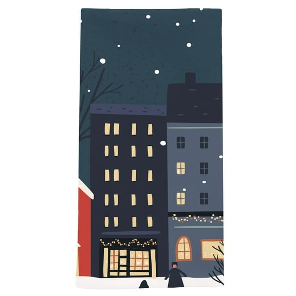 Briarwood Lane Snow Day Cotton Hand Towel