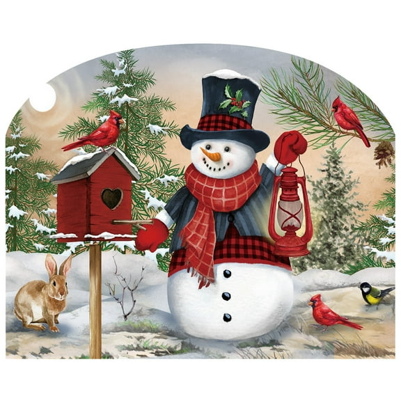 Briarwood Lane Snowman and Friends Acrylic Art Sign