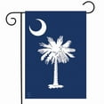 thumbnail image 1 of Briarwood Lane South Carolina Palm Tree Garden Flag, 1 of 4
