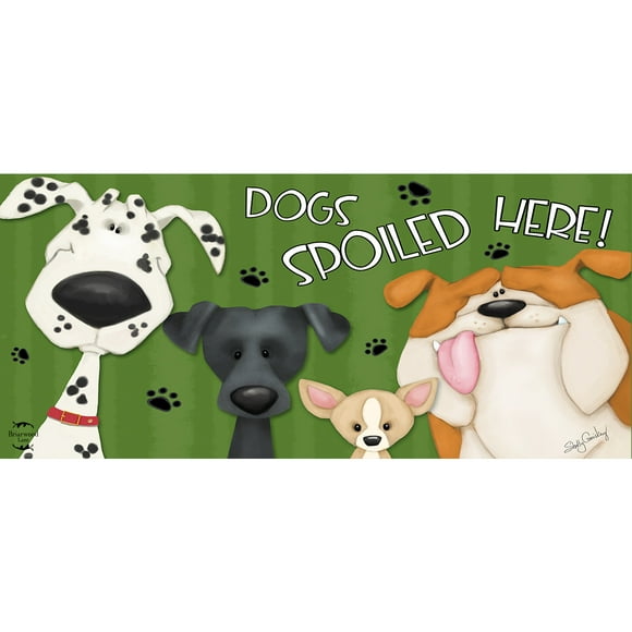 Briarwood Lane Spoiled Dogs Mini Mat