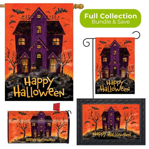 Briarwood Lane Spooky House Four Piece Collection