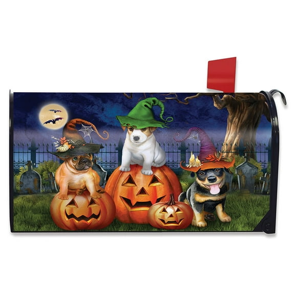Briarwood Lane Spooky Pups Mailbox Cover