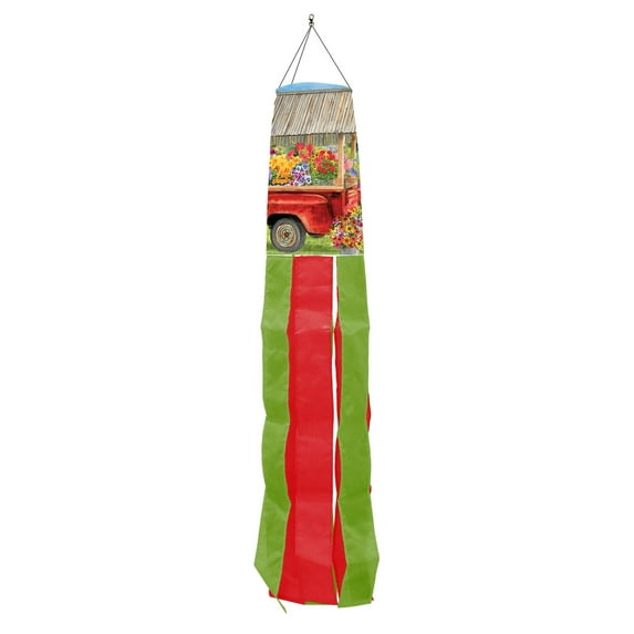 Briarwood Lane Spring Farm Floral Windsock