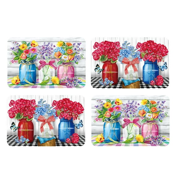 Briarwood Lane Spring Floral Jars Placemat (4-pack)