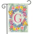 thumbnail image 1 of Briarwood Lane Spring Monogram Letter G Garden Flag, 1 of 4