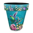 thumbnail image 1 of Briarwood Lane Springtime Hummingbirds Large Planter, 1 of 3