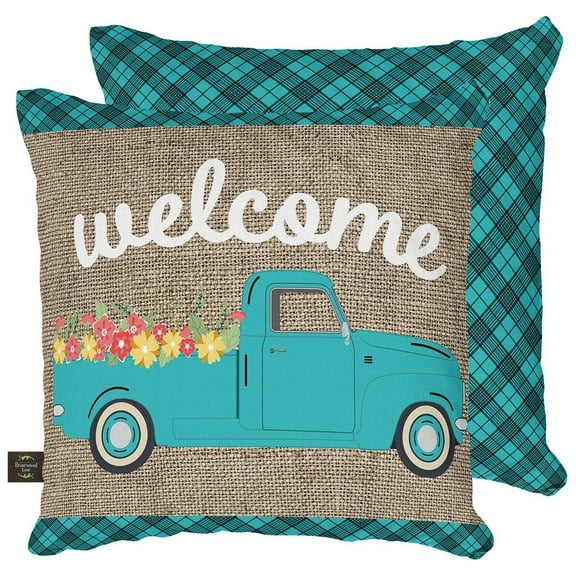 Briarwood Lane Springtime Pickup Decorative Pillow
