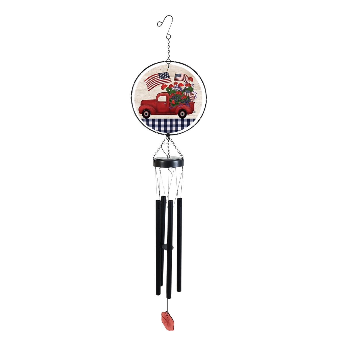 Briarwood Lane Stars and Stripes Truck Illuminated Wind Chime