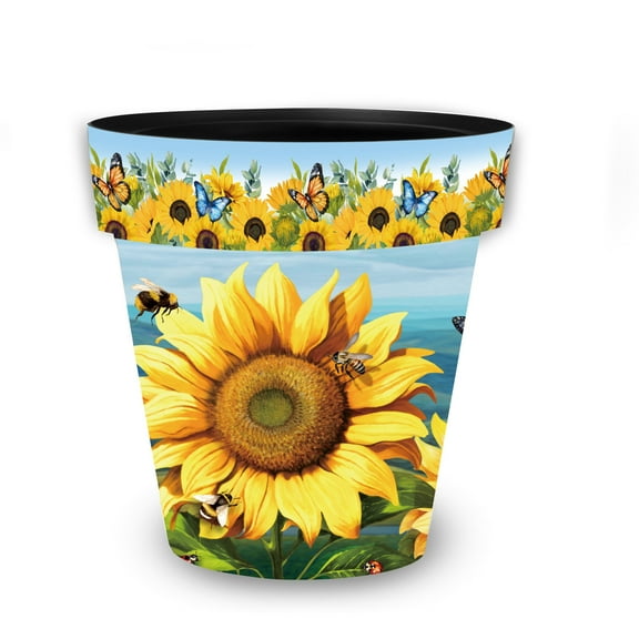 Briarwood Lane Sunflower Dance Medium Planter