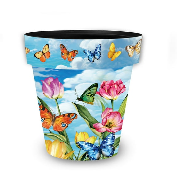 Briarwood Lane Sunshine Butterflies Medium Planter