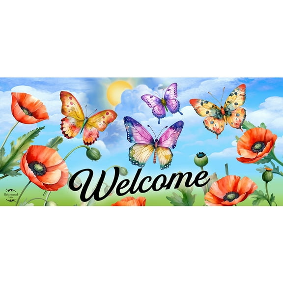 Briarwood Lane Sunshine Butterflies Mini Mat