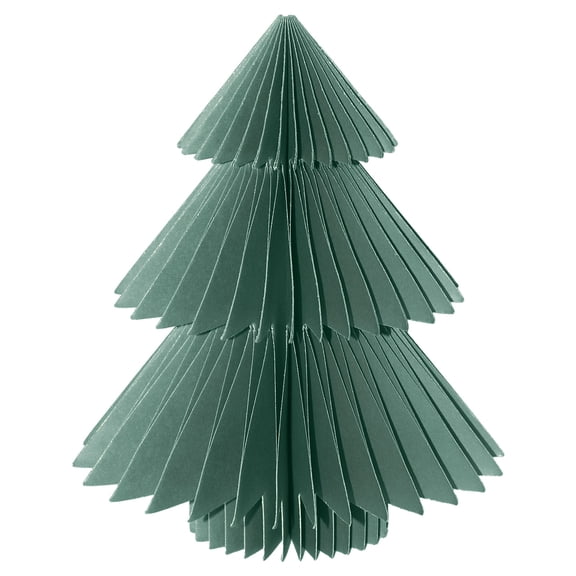 Briarwood Lane Christmas Honeycomb Paper Decor 6x5 Teal Tree Honeycomb - Medium Magnetic For Christmas Honeycomb Paper Decor Party Centerpiece Decoration