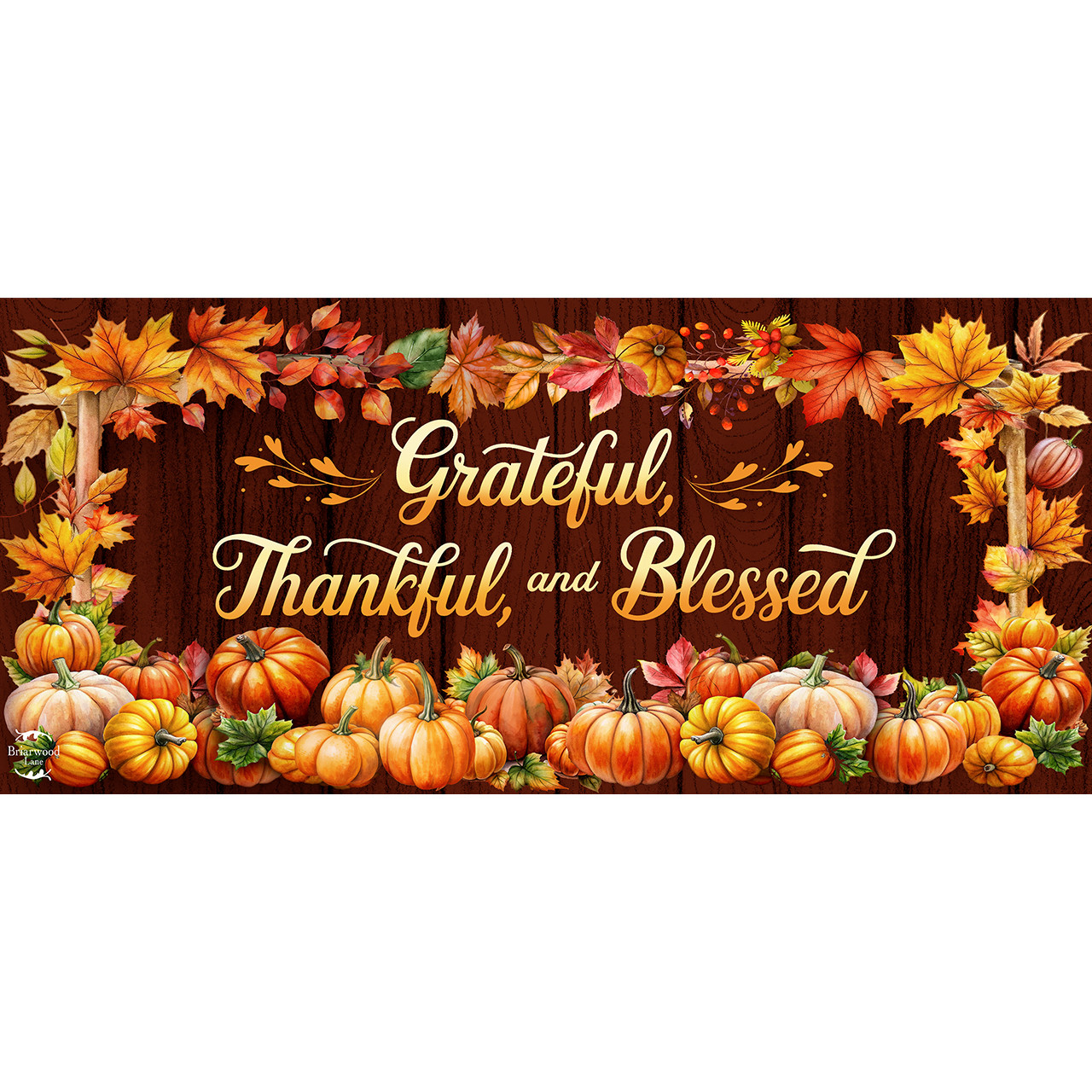 Bandiera Da Giardino Briarwood Lane G02302 – Tacchino Thankful Per Ringraziamento - Foto 3