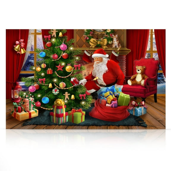 Briarwood Lane The Magic of Christmas Large LED Canvas Art