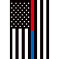 thumbnail image 1 of Briarwood Lane Everyday Garden Flag 12x18 For Outdoor Thin Blue & Red Line Garden Flag Flags For Outside, 1 of 4