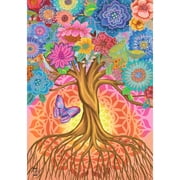 Briarwood Lane Spring Garden Flag 12x18 For Outdoor Tree of Life Inspirational For Spring Garden Flag Flags For Outside
