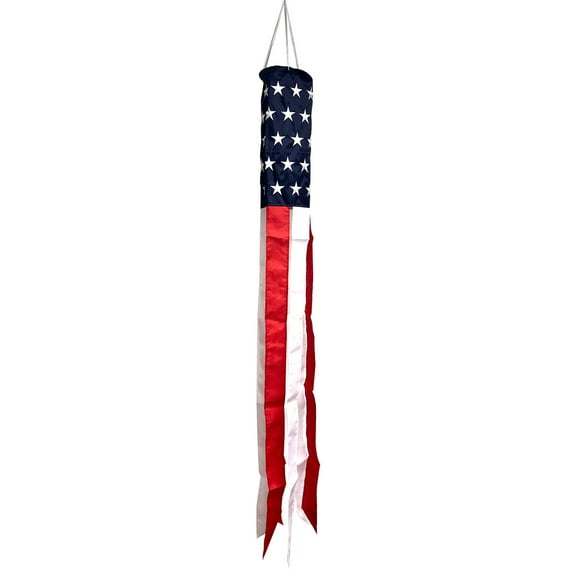 Briarwood Lane USA Embroidered Windsock