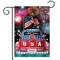 Briarwood Lane USA Pickup Patriotic Garden Flag