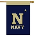 thumbnail image 1 of Briarwood Lane United States Naval Academy NCAA House Flag, 1 of 4