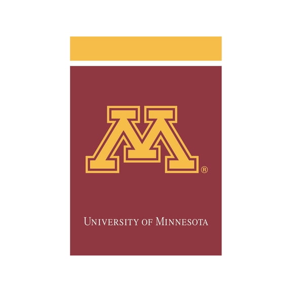 Briarwood Lane House Flag 40x28 For Outdoor University of Minnesota NCAA Licensed House Flag