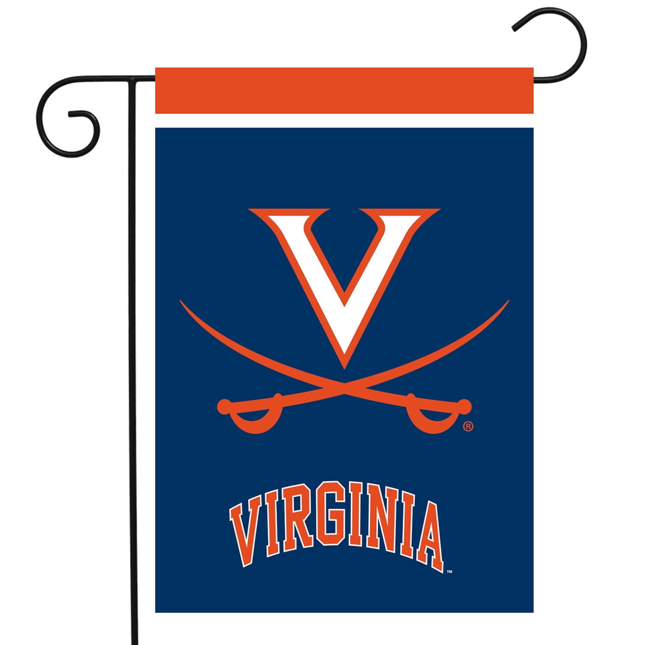 Virginia Cavaliers Team Spirit Banner String - 8ft Pennant Flags For Game Day & Room Decor