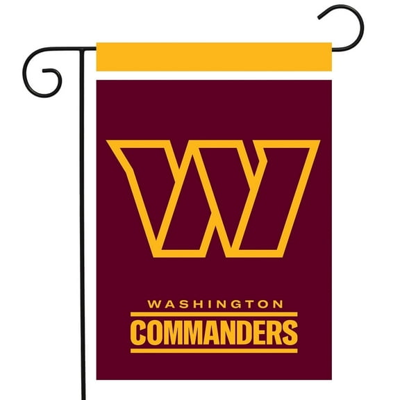 Briarwood Lane Washington Commanders NFL Licensed Garden Flag