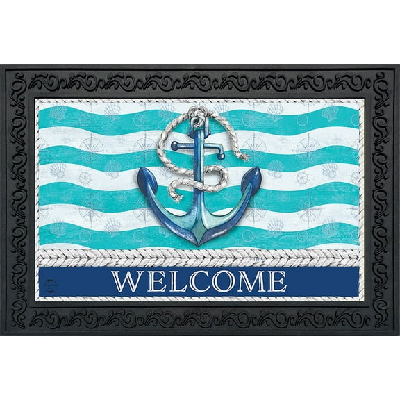 Briarwood Lane Welcome Anchor Doormat