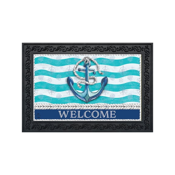 Briarwood Lane Everyday Doormat 30x18 Indoor Outdoor Welcome Anchor Doormat