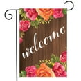thumbnail image 1 of Briarwood Lane Welcome Floral Farmhouse Spring Garden Flag, 1 of 4