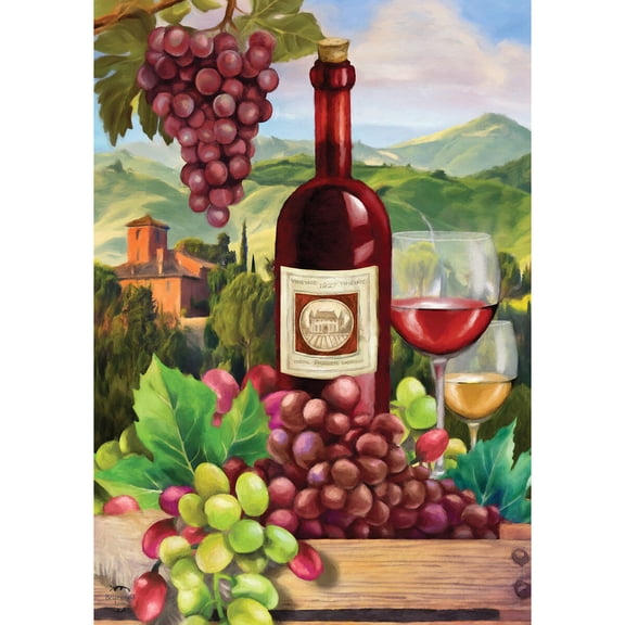 Briarwood Lane Summer Garden Flag 12x18 For Outdoor Wine Country For Summer Garden Flag Flags For Outside