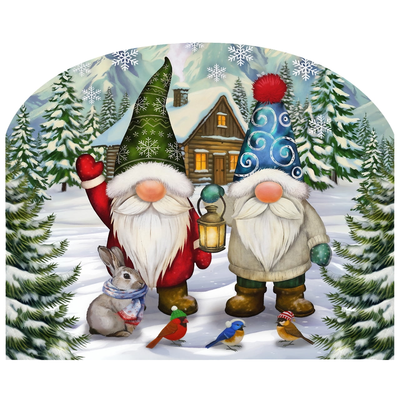 Briarwood Lane Winter Christmas Art Sign 8.25x10.25 Winter Welcome ...