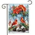 thumbnail image 1 of Briarwood Lane Winter Watering Can Garden Flag, 1 of 4