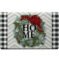 thumbnail image 1 of Briarwood Lane Winter Wreath Comfort Mat, 1 of 3