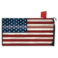 thumbnail image 1 of Briarwood Lane Wood American Flag Oversized Mailbox Cover, 1 of 3
