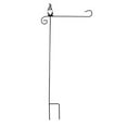 thumbnail image 1 of Briarwood Lane Wrought Iron Gnome Garden Flag Stand Holder, 1 of 2